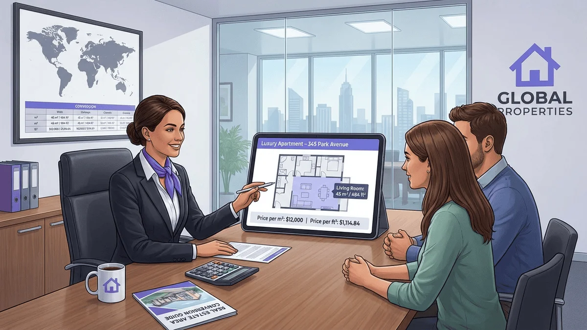 房地產面積換算實際應用場景