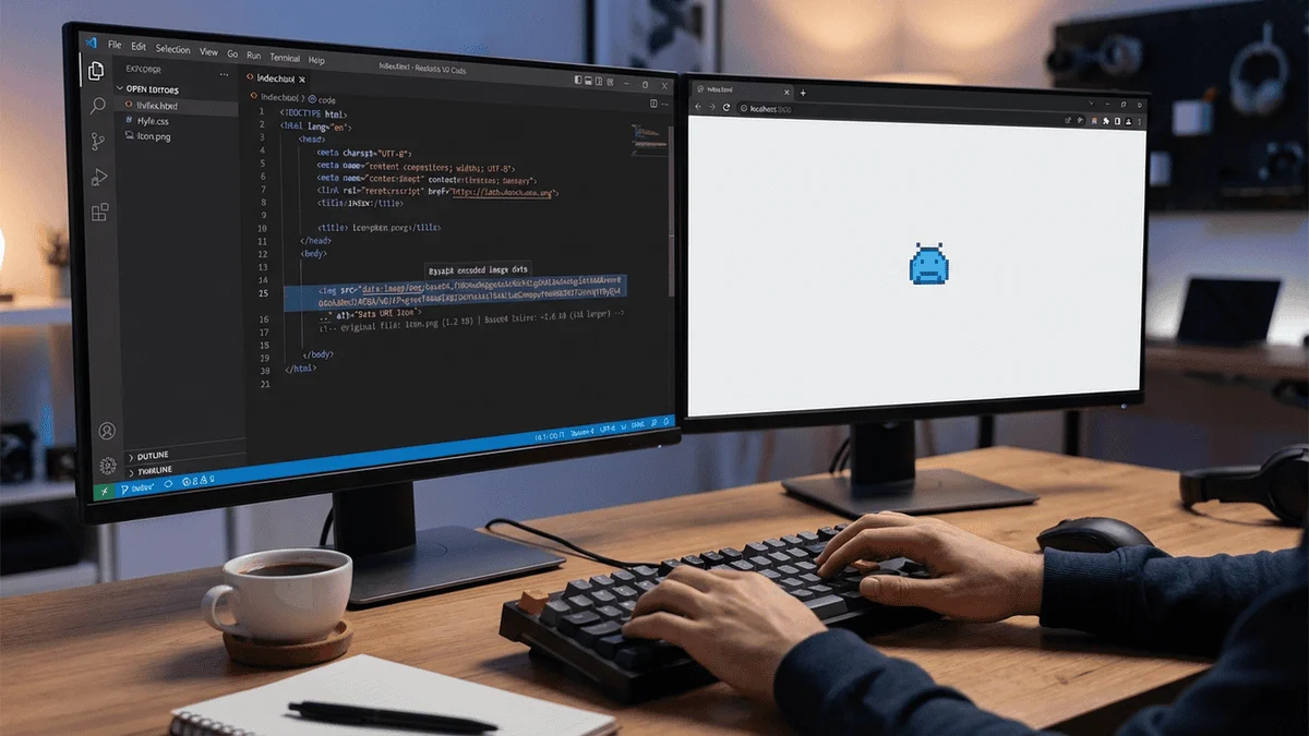 Data URI實際應用範例截圖