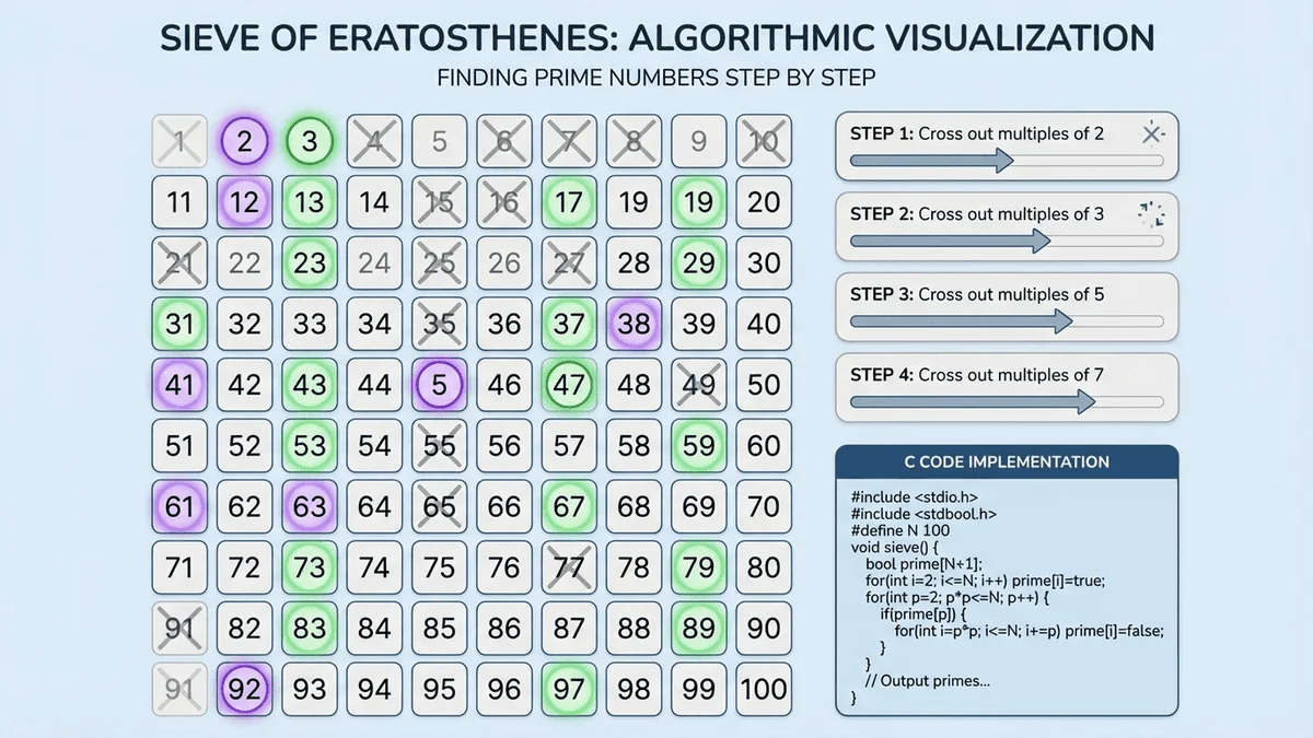 埃拉托斯特尼篩法視覺化