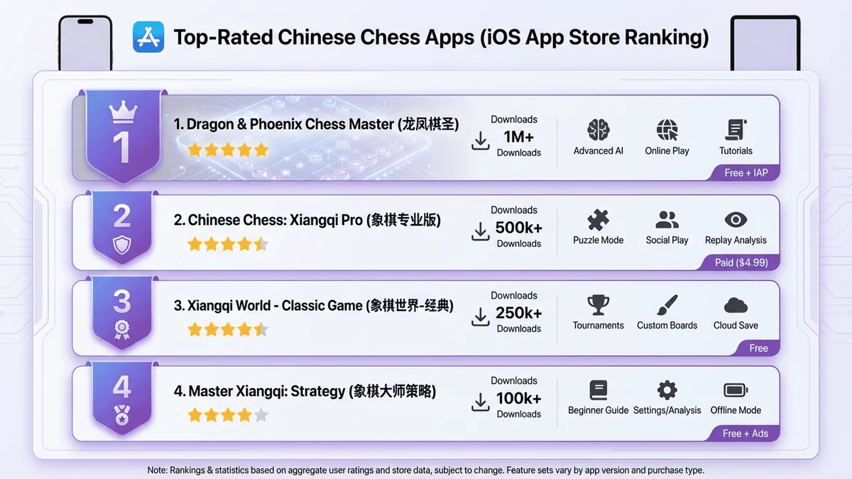 iOS象棋應用推薦排行