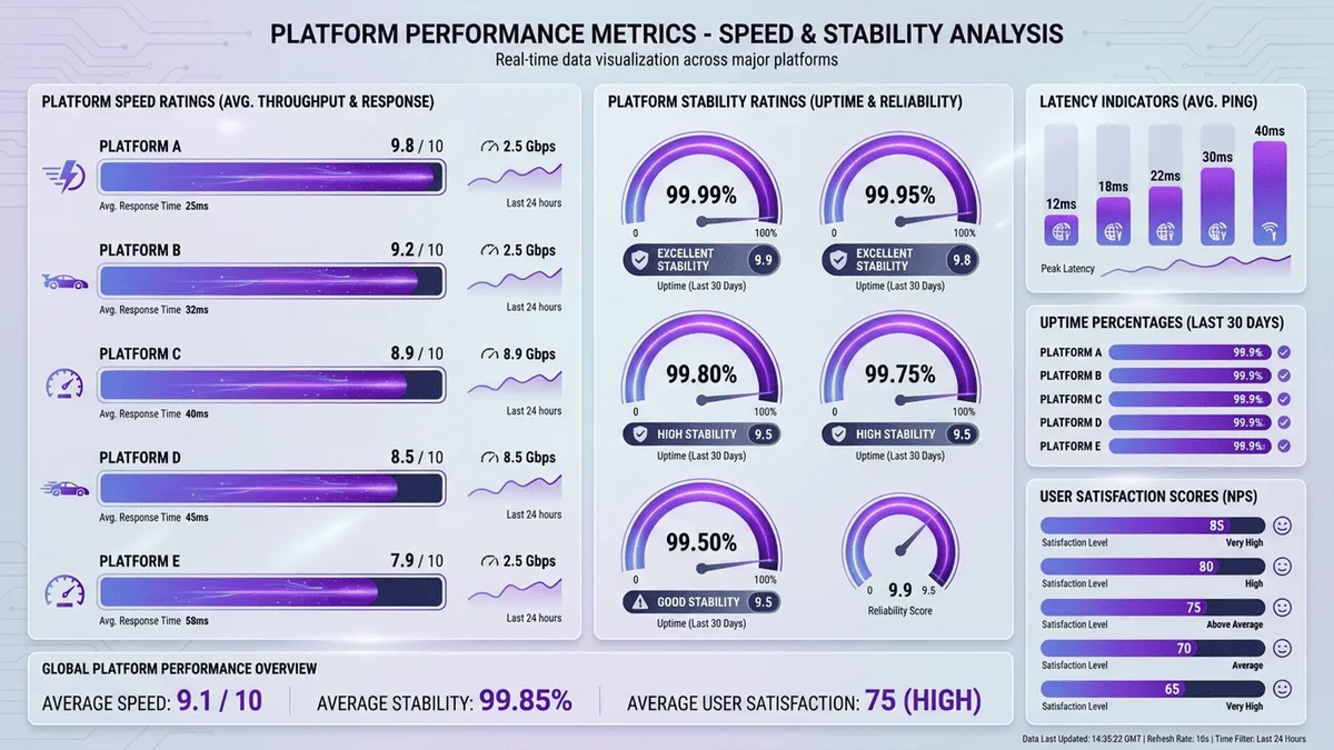 遊戲速度和穩定性評測