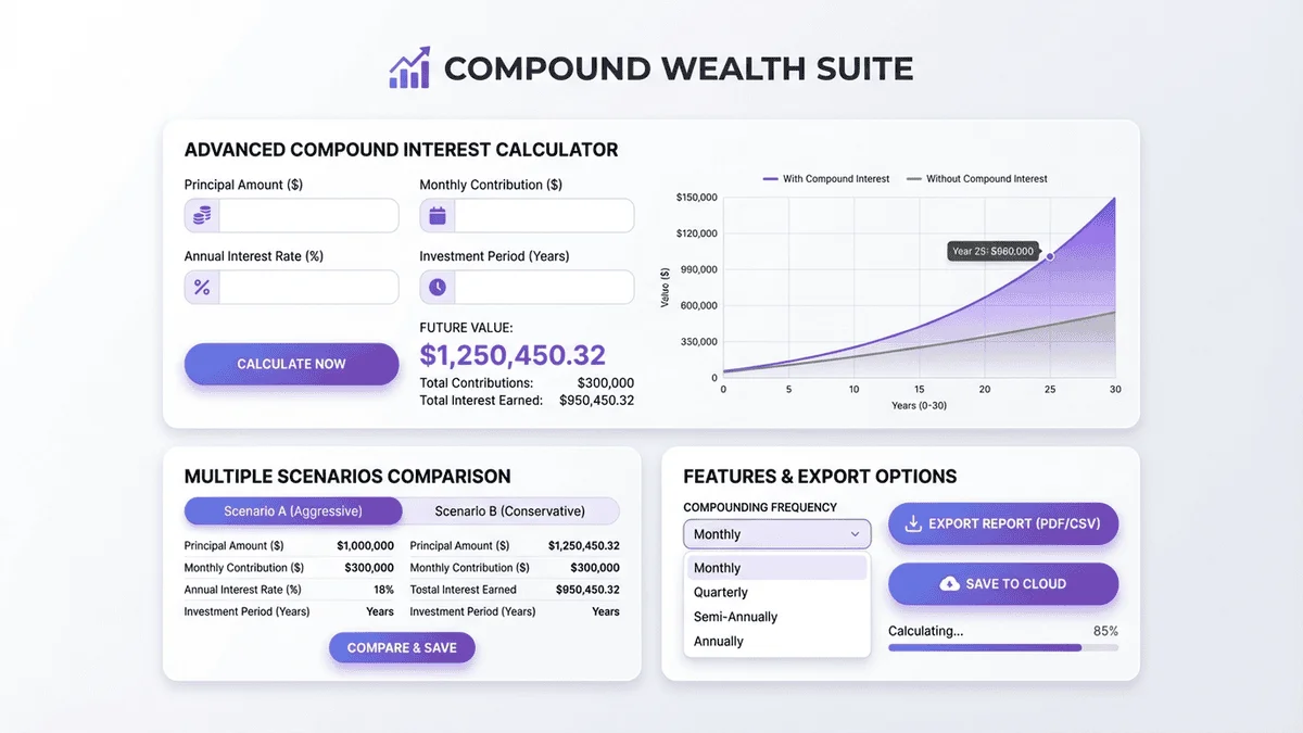 線上工具和計算器功能